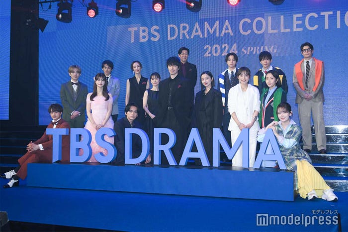 (後列左から)宮世琉弥、神尾楓珠、木村佳乃、林泰文、木戸大聖、松下洸平、井之脇海(前列左から)瀬戸康史、生見愛瑠、北村匠海、大島優子、長谷川博己、堀田真由、川口春奈、木南晴夏、畑芽育(C)モデルプレス
