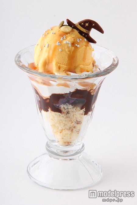 かぼちゃハロウィンパフェ￥650（C）TOKYO-SKYTREE