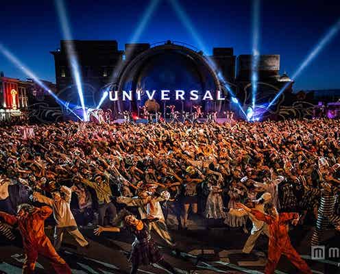 USJ、ゾンビ3000体がハロウィーンに熱狂 一斉ダンスで大興奮