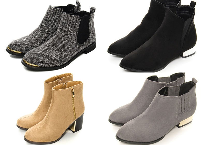 この秋冬「ショートブーツ」は足元キラリが人気