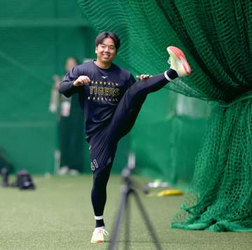 阪神・村上「マジックを一つでも減らせるように」 個人タイトルよりチーム最優先 5日DeNA戦に先発