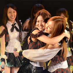 大島優子(左)と板野友美(右)/(C)AKS