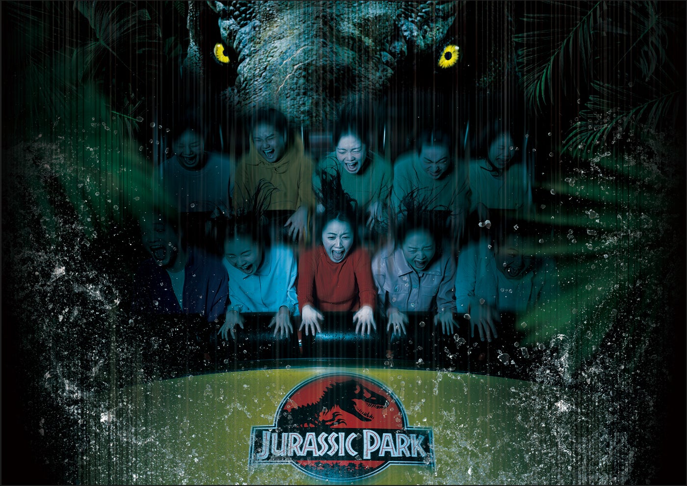 ジュラシック・パーク・ザ・ライド ～イン・ザ・ダーク～／画像提供：ユニバーサル・スタジオ・ジャパン