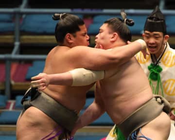 元横綱武蔵丸のおい、20歳・光武蔵が2勝1敗で白星先行「大阪が一番好きです」【大相撲春場所】