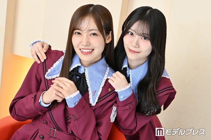 同じ日にモデルプレスの取材に応じた山下瞳月、松田里奈(C)モデルプレス