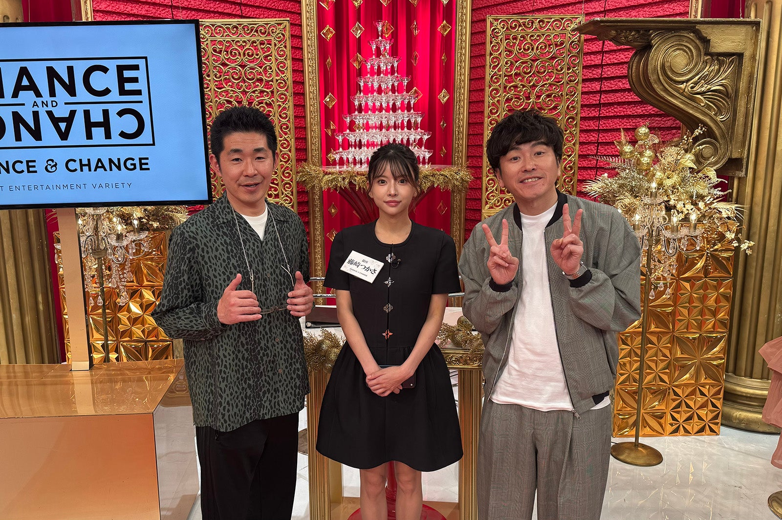 （左から）池田一真（しずる）、藤崎つかさ、純（しずる）（提供写真）