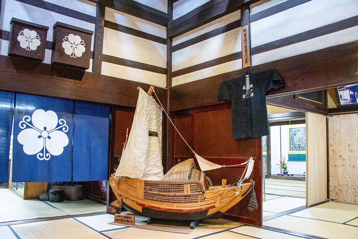 行きも帰りも荷物を載せて「倍倍」に儲かることから、北前船のことを「バイ船」と呼んだそう／提供画像