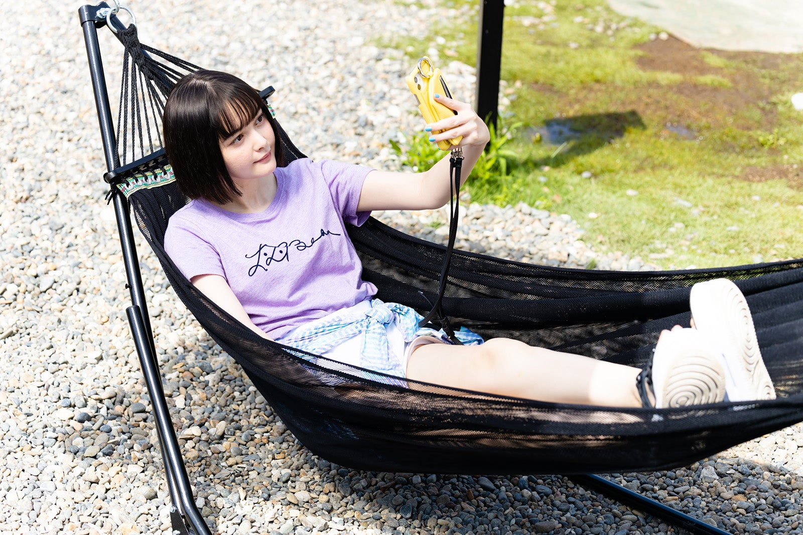 玉城ティナ／「NICE FLIGHT！」第4話より（C）テレビ朝日