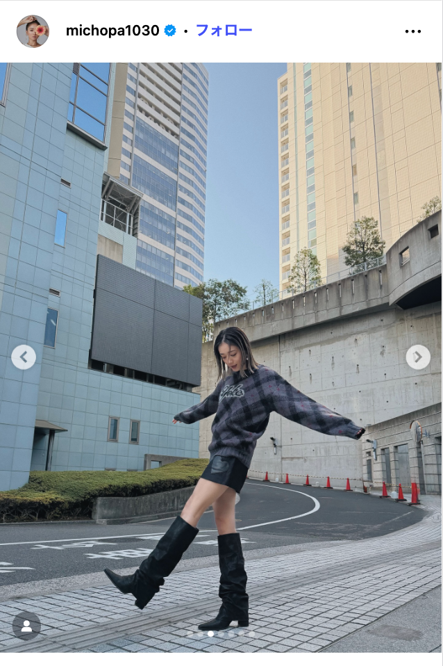 みちょぱInstagramより