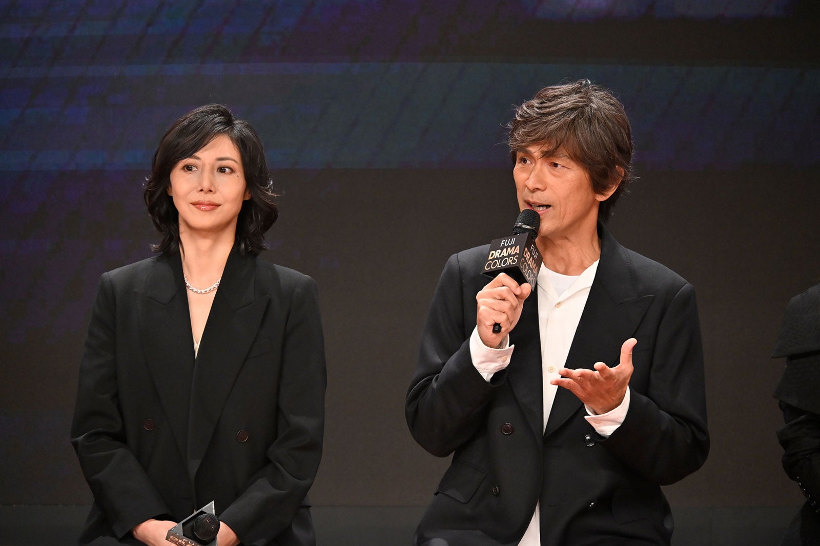 松嶋菜々子、江口洋介（C）フジテレビ
