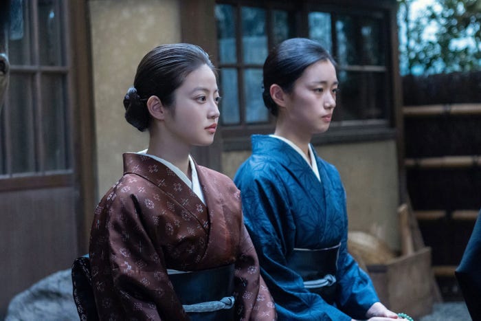 今田美桜、河合優実「あんぱん」第38話(C)NHK