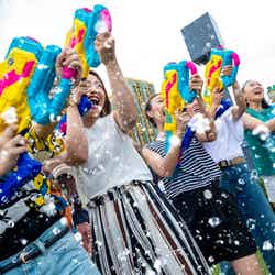 過去のウォーター・パレードの様子/画像提供:ユニバーサル・スタジオ・ジャパン