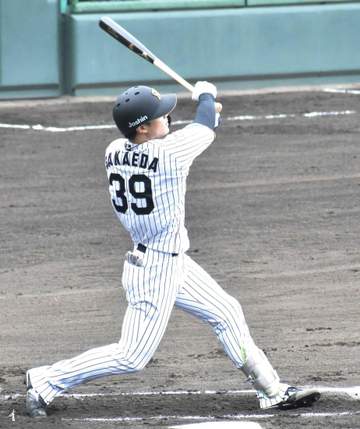 阪神・栄枝 声援応えた！故郷で4番打「はまあまあ良かった」 平田2軍監督「右で一番4番にふさわしい」