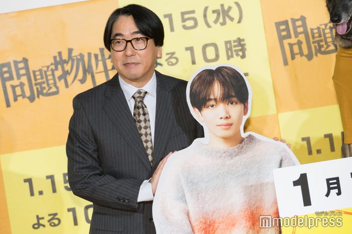 本多力、宮世琉弥のパネル(C)モデルプレス