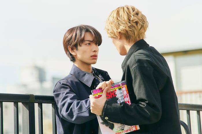 木村慧人、山中柔太朗「飴色パラドックス」第1話より(C)「飴色パラドックス」製作委員会・MBS