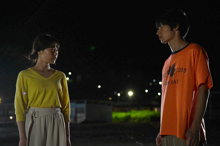 有村架純、岡田健史/「中学聖日記」第4話より(C)TBS