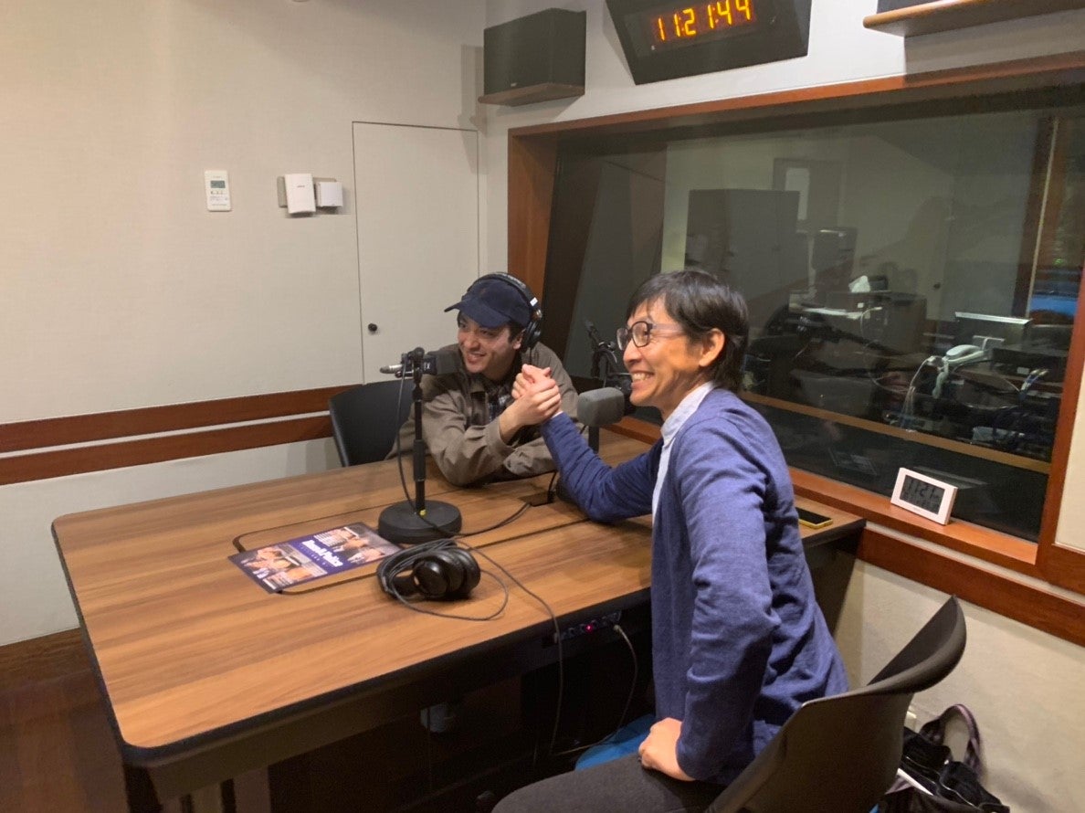 「渡部秀 アクターズ・レイディオ」に東根作寿英（右）がゲスト出演（提供写真）