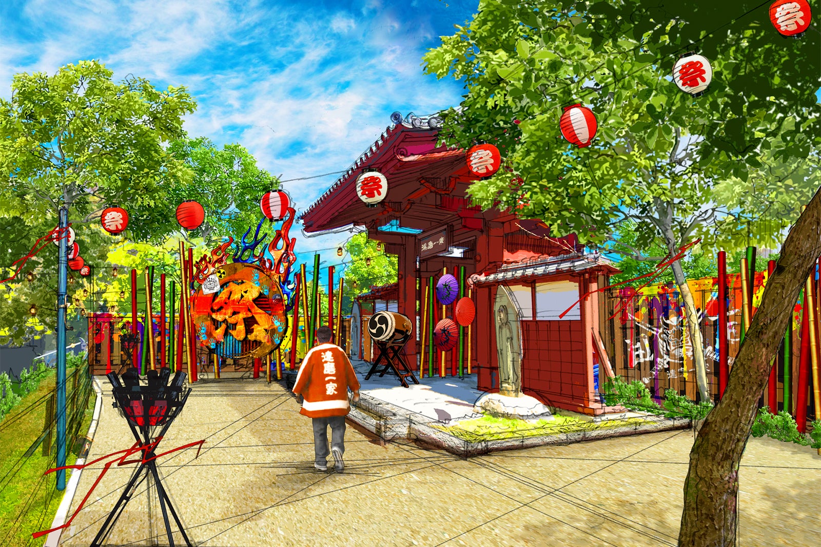 達磨ゲート（C）2017「HiGH＆LOW」製作委員会