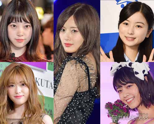 「女性アイドル顔だけ総選挙2018」乃木坂46がトップ独占 “圧倒的ビジュアルの強さ”が話題に