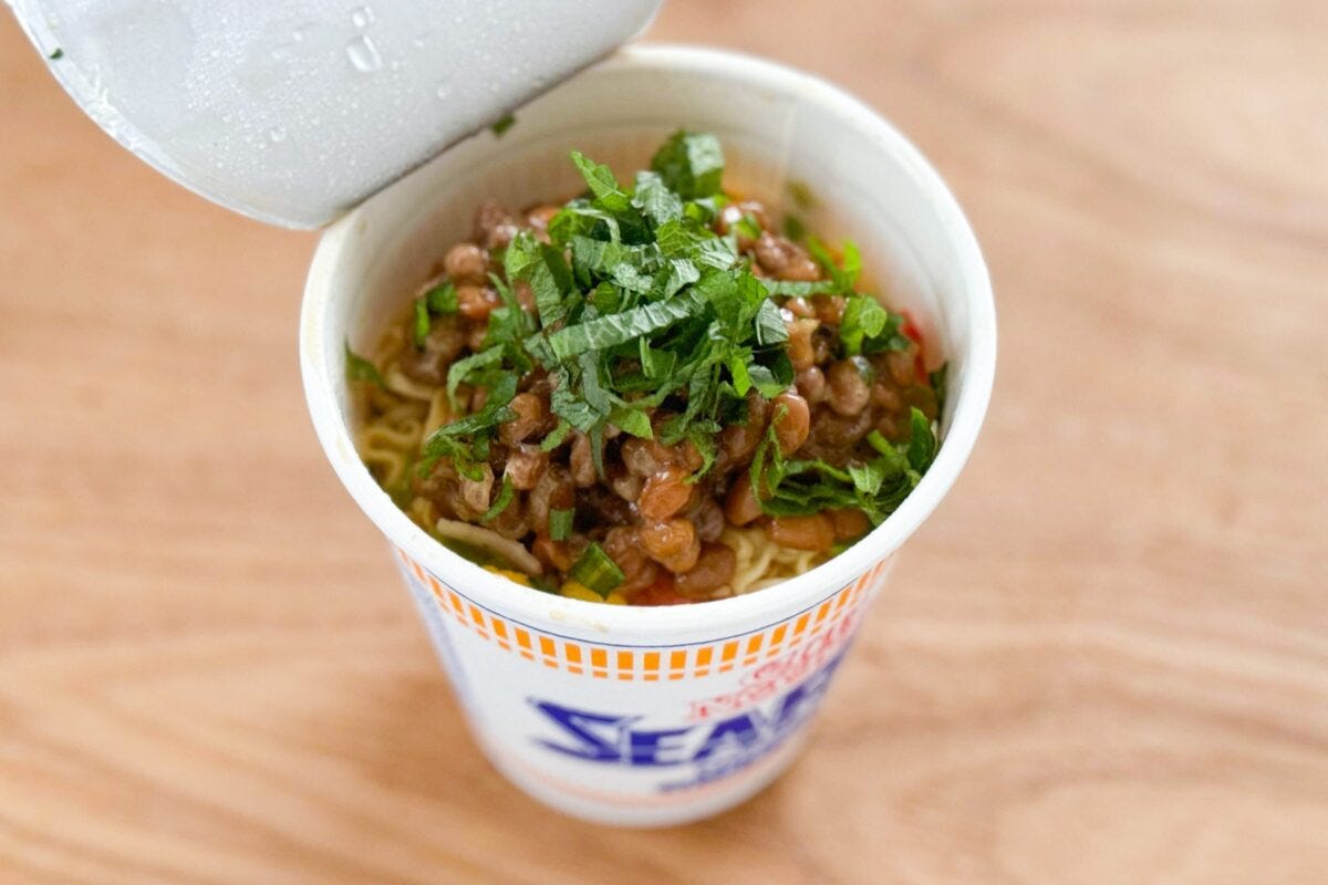 シーフードヌードルアレンジ