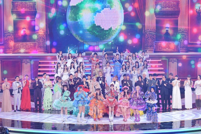 「第76回NHK紅白歌合戦」CANDY TUNE(C)NHK