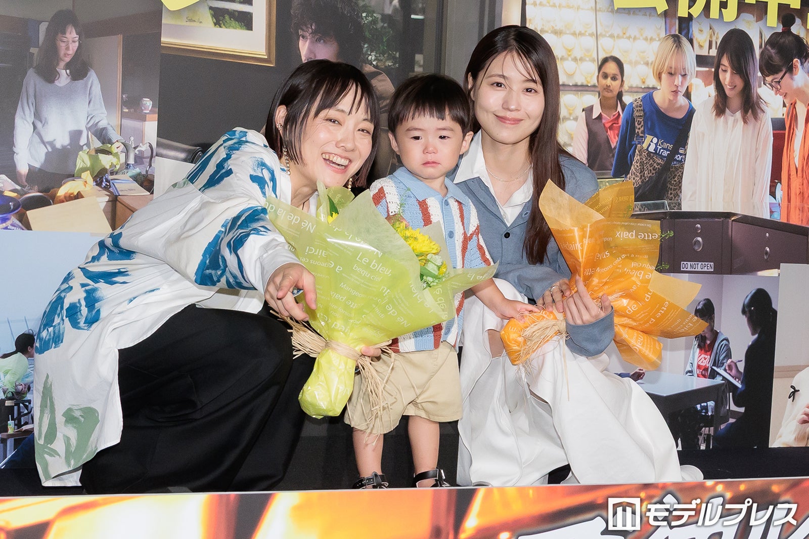 天野千尋監督、才真くん、有村架純（C）モデルプレス