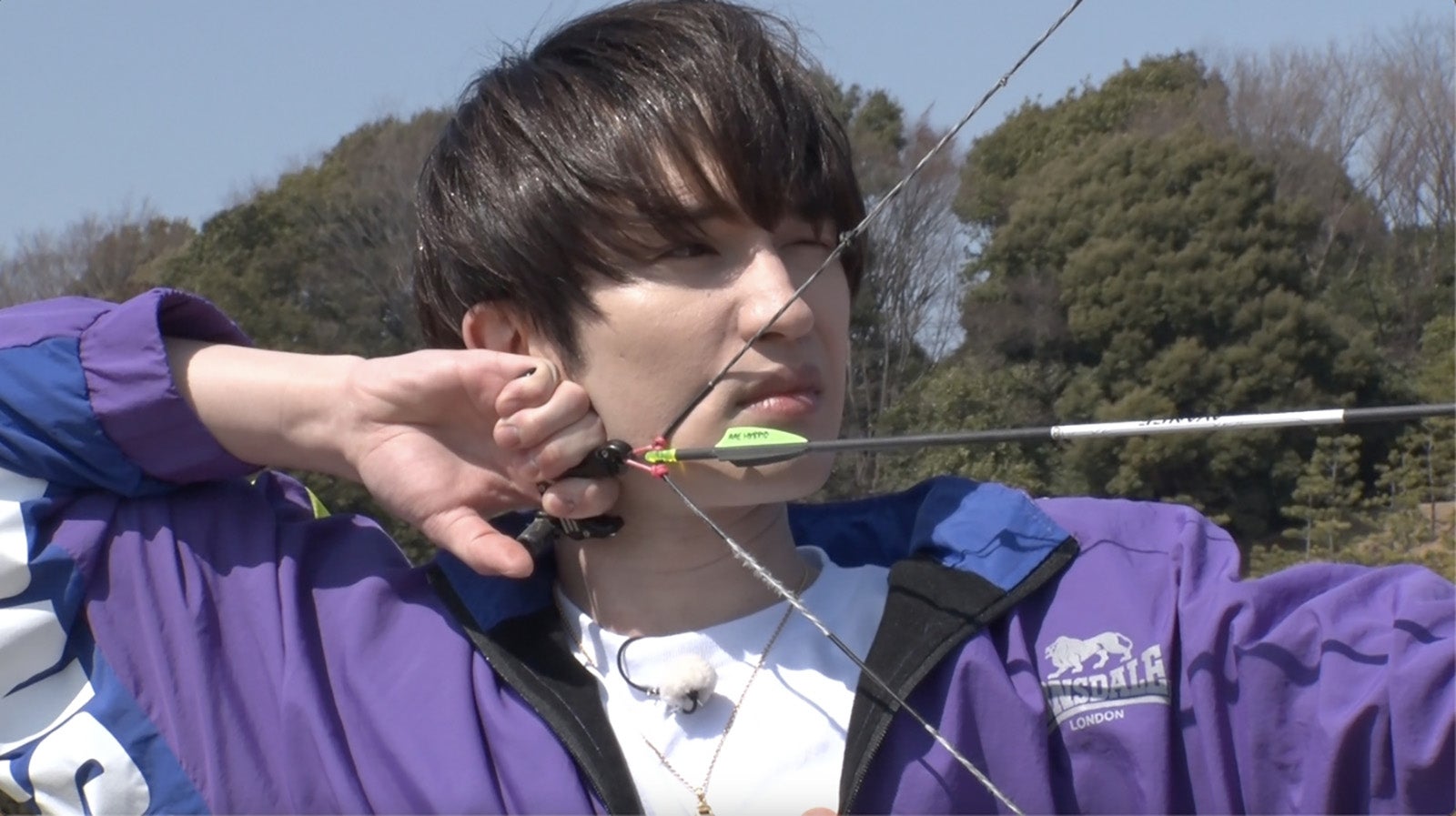 SixTONESジェシー、“最強の刺客”とアーチェリー直接対決 Aぇ! group佐野晶哉らは史上最難関楽曲に挑む