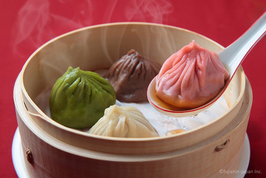 おばけの小籠包限定・花つぼみ小籠包／提供画像