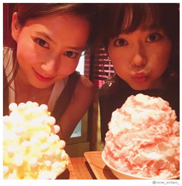 桐谷美玲＆河北麻友子「安定の食べすぎ」プライベートを報告 “みれまゆ”久々2ショットにファン歓喜