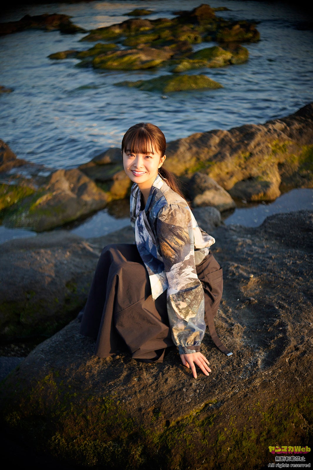 五島百花（C）佐藤佑一／ヤンマガWeb