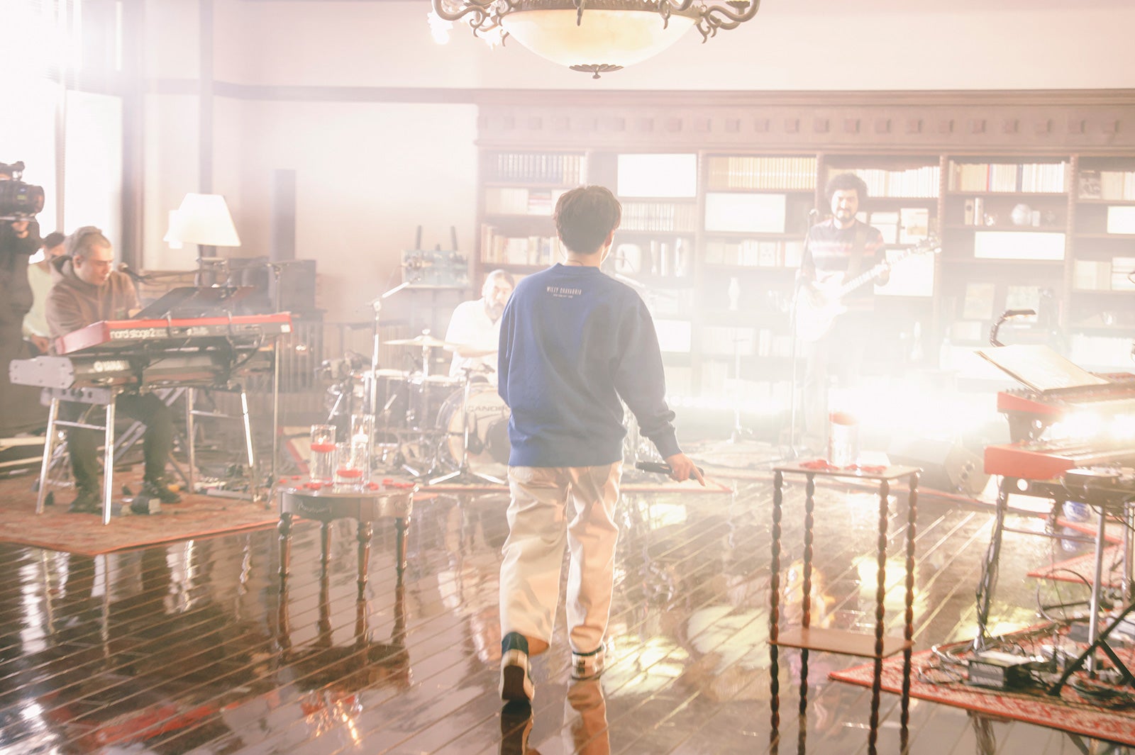 星野源「YP Live Streaming “宴会” 鳳凰篇」（C）TAICHI NISHIMAKI