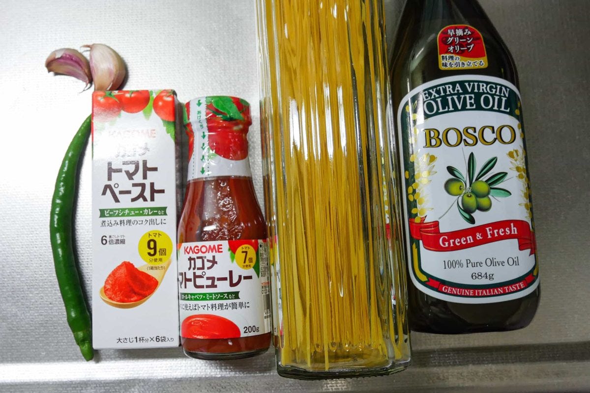 おこげパスタ・暗殺者のパスタ