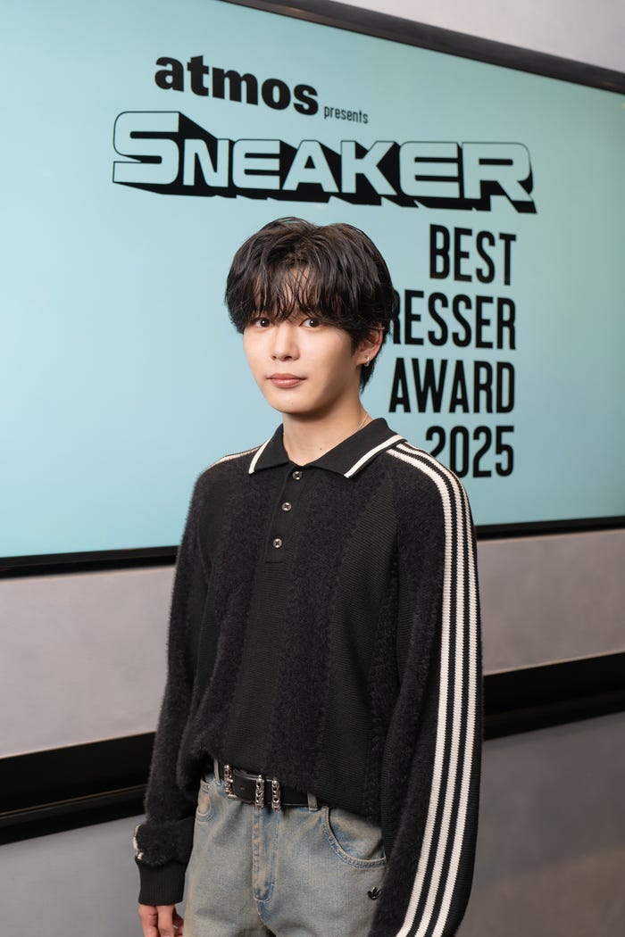 長尾謙杜(C)atmos presents SNEAKER BEST DRESSER AWARD 2025