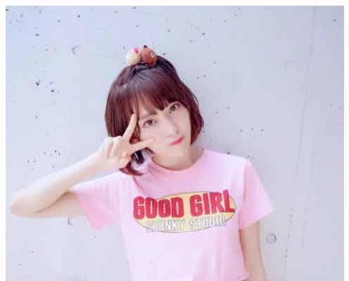 HKT48宮脇咲良、ショートヘア復活にファン歓喜 “りんごヘア”アレンジが可愛すぎる!