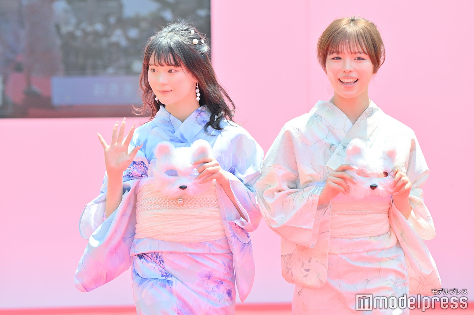 さくら＆おさき（C）モデルプレス