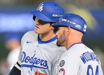 大谷翔平52試合連続出塁 秋信守のアジア選手記録に並ぶ 球団2位にあと1 第2打席でボール気味の変化球を拾う技あり右前打 初回は今季初盗塁