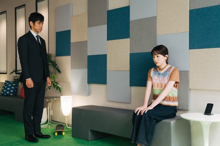 西島秀俊、永野芽郁/「ユニコーンに乗って」第4話より(C)TBS