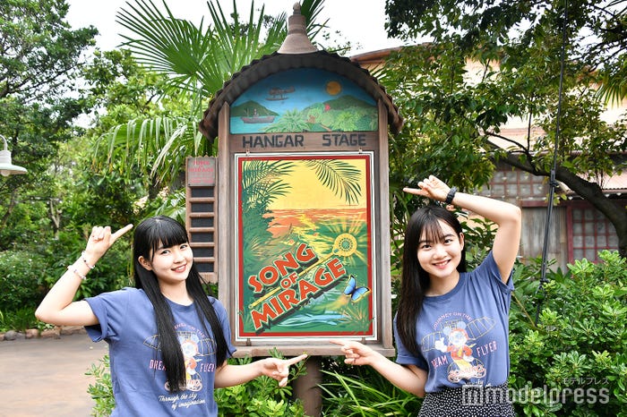 モデル:寺沢美玲、青山舞莉(C)モデルプレス(C)Disney