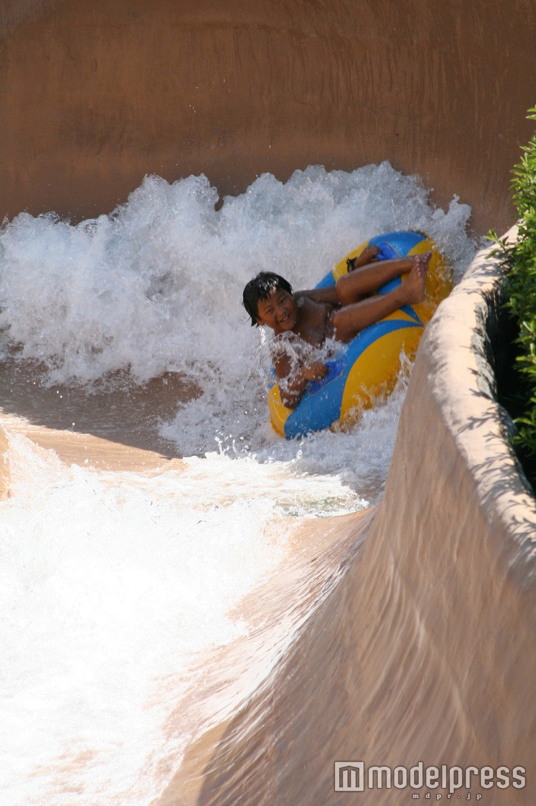 急流すべり／画像提供：東武動物公園
