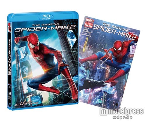 「アメージング・スパイダーマン2TM」初回生産限定版/8月22日(金)発売/Blu-ray 2枚組 4,743円(税別)/発売元・販売元:(株)ソニー・ピクチャーズ エンタテインメント