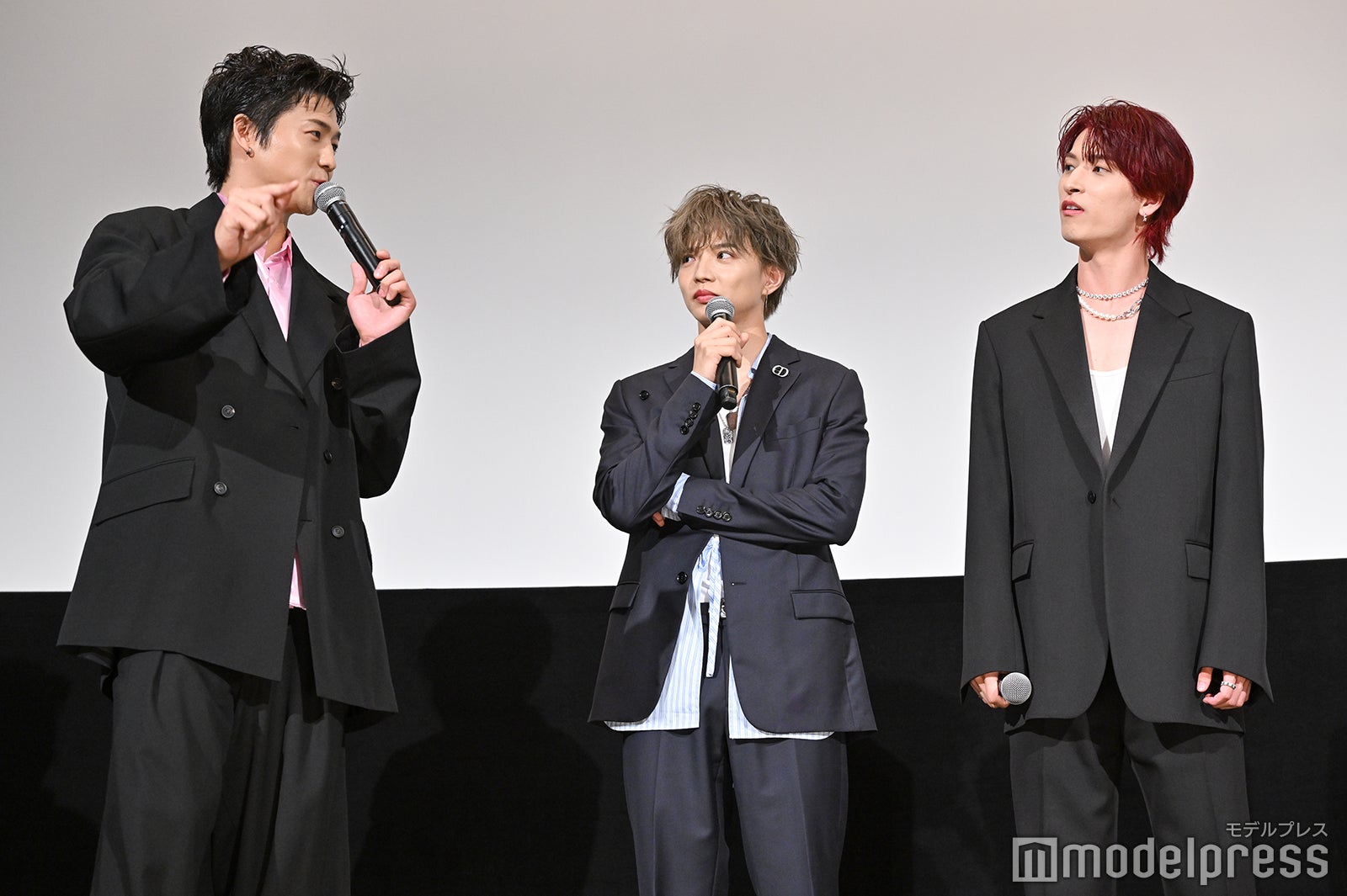 瀬口黎弥、佐藤大樹、金城碧海（C）モデルプレス