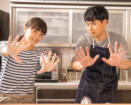 深川麻衣&三代目JSB山下健二郎、一緒に“くまさんパン”作り キュートなメイキングカット<パンとバスと2度目のハツコイ>