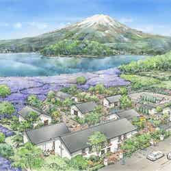 山梨に「富士大石ハナテラス」がオープン 富士山と花を愛でる新名所/画像提供:タンザワ