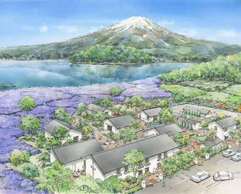 山梨に「富士大石ハナテラス」がオープン 富士山と花を愛でる新名所