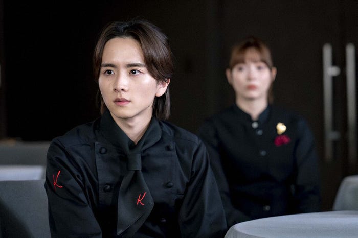 板垣李光人「フェルマーの料理」第8話より(C)TBS