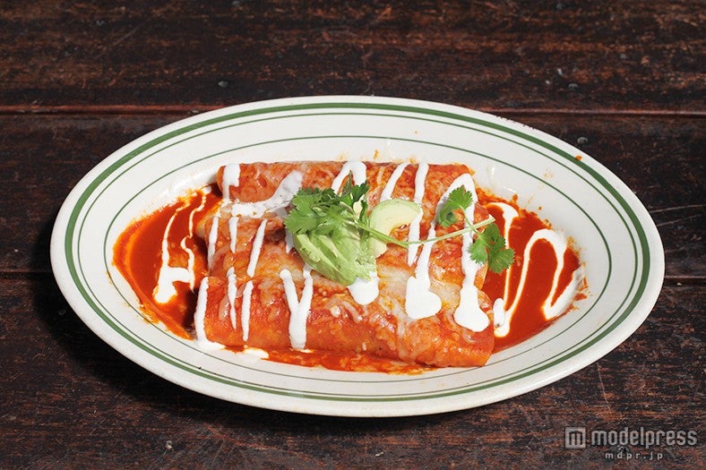 トルティーヤの中にはろぶすｄLOBSTER ENCHILADAS（ロブスターエンチラーダ） ＄21