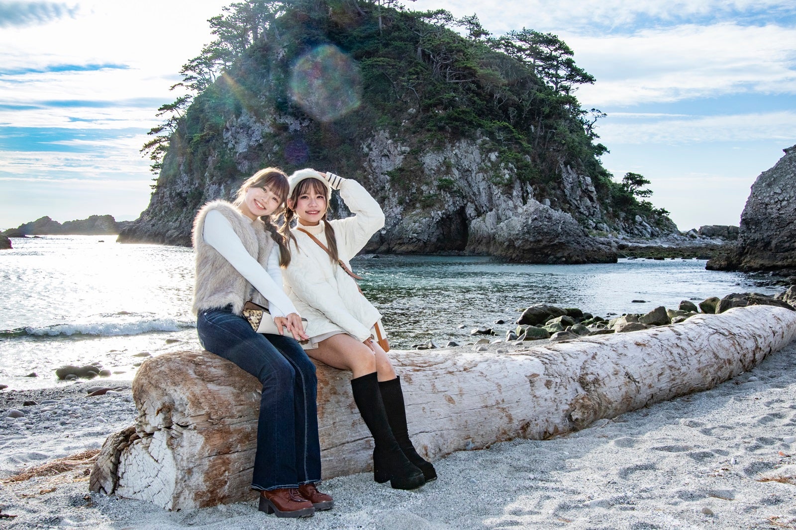 石白川海水浴場（提供写真）
