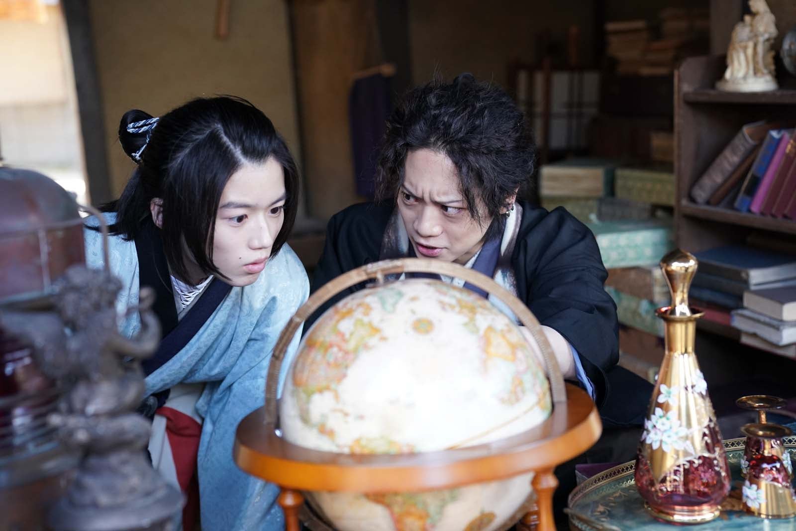 奥智哉、佐藤流司「君とゆきて咲く～新選組青春録～」第8話より（C）テレビ朝日