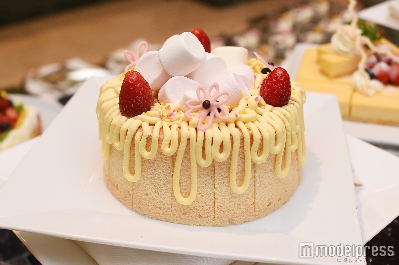 豆乳シフォンケーキ（C）モデルプレス