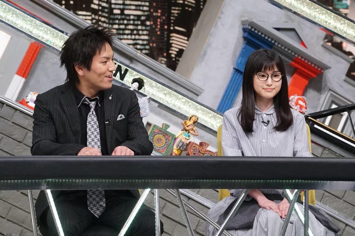 狩野英孝、福本莉子/画像提供:フジテレビ